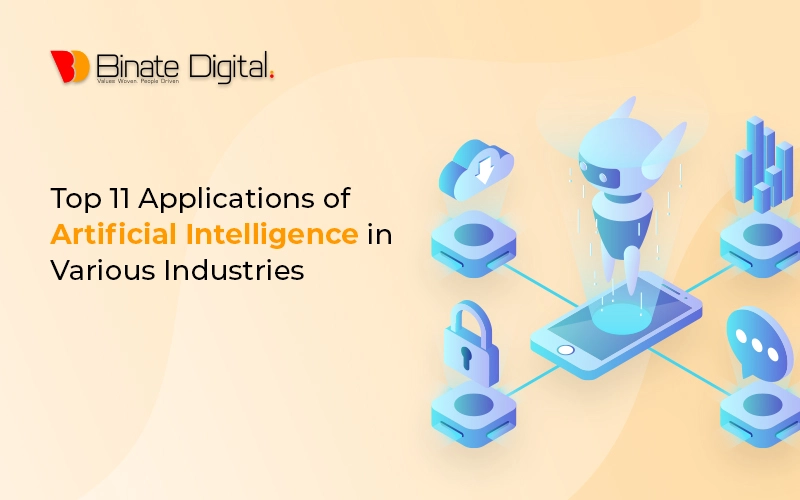 Top 11 Applications of Artificial Intelligence in Various Industries