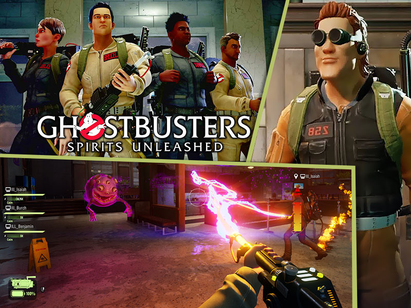 Ghostbuster game artwork